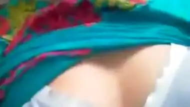 Sexy bhabhi showing her nude parts to devar