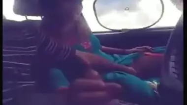 Tamil Lovers Car Foreplay And Outdoor Sex