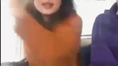 Bollywood actress hot boobs caught on live