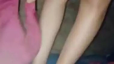 Desi Village bhabhi wearing cloth after sex