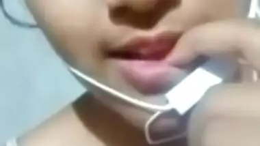 Cute Desi Girl Showing On Video Call