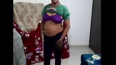 Indian Desi Bhabhi Exposed herself In front of Adult / Blue Film Producer for getting a chance -With Cute Pussy, Boobs, Ass & Fingering