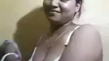 Breasty Tamil wife selfie nude bathroom episode