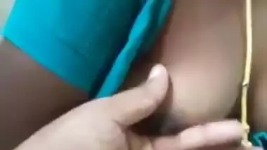Pretty Indian female lets porn pervert touch titties on camera