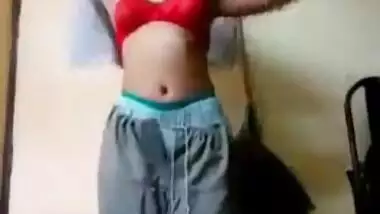 Indian cute girl stripping 