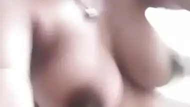 Desi bhabhi nude selfie video in stairs. big aerola nipple