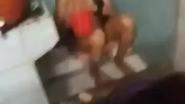 bhabhi captured in bathroom