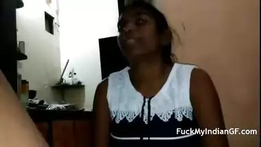 Tamil Indian GF Babe Giving Blowjob Porn Video