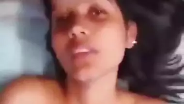 Sexy Slim Horny Slut Girl Taking Cum on Face