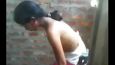 Indian village teen outdoor shower sex videos