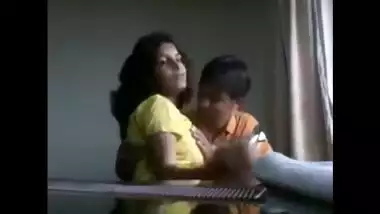 Indian Desi Couple Met Secretly at Friends House