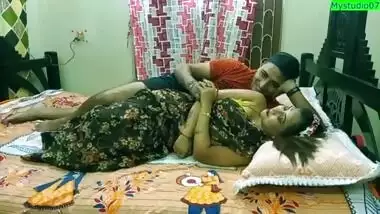 Indian hot xxx Bhabhi real sex with husband brother!! with romantic Hindi audio