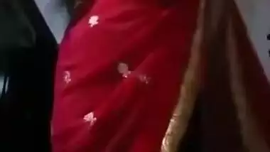 Sexy Bangla Boudi Showing Her Boobs And Pussy On Cal