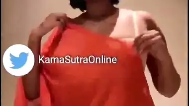 Oasi Das In Orange Saree Hindi Audio Part 2