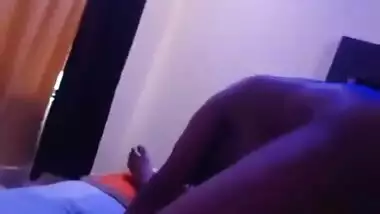 Hot Mallu BPO Chick Riding Colleague’s Penis Both Sides