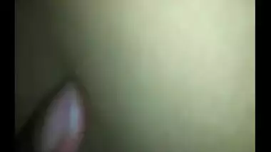 Gorgeous Indian college girl with lover in hotel room