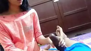 Indian sex MMS of a sister riding on her brother’s dick