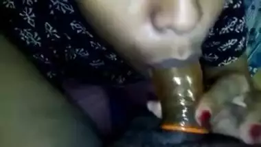 desi wife bj with lemon condom