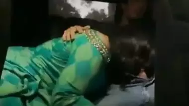 Outdoor sex of a rich pervert banging a desi slut in his van