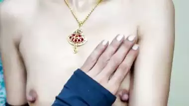 Petite desi indian girl making her boyfriend happy in every way.