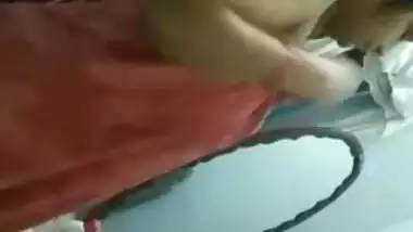 Sexy MMS Of Desi Wife Wearing Clothes