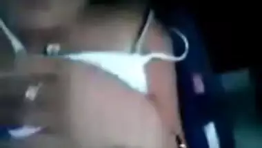 super hot desi indian gf played in car