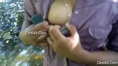 Jealous bf will kill desi gf so she wants quick sex in jungle indian sex  video