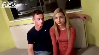 The MOST AWKWARD sex with 2 HOT college teens. HOT though!