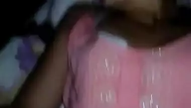 Sexy wife fucking hard at night