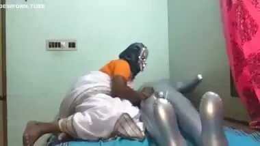 Tamil Aunty - Big Ass Masked Fuck