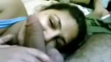 Horny Indian House Wife Teases And Blows Husband