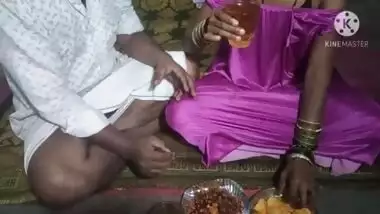 Telugu wife Sex with after drinking beer