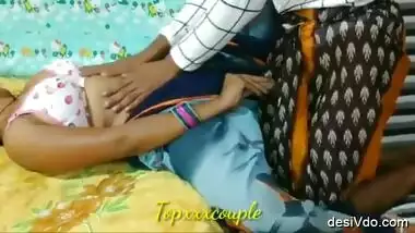 Indian neighbor’s hot wife painful saree sex