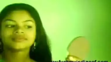 Indian cute girl showingher big breasts