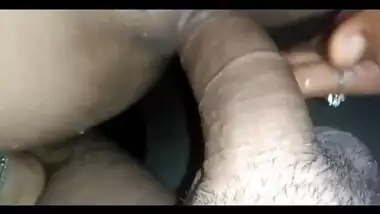 Desi wife riding husband cock in shower