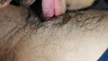 she really enjoyed licking her hairy armpits