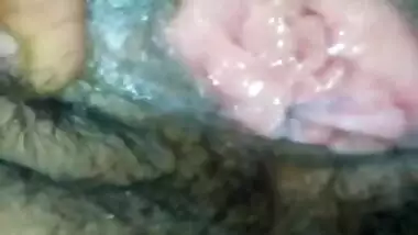 Indian husband fingers and licks wifeâ€™s Pink pussy