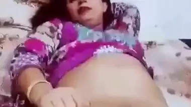 Desi Bhabhi showing pussy and asking devr to record