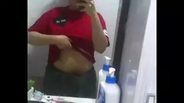 Desi Teen Mirror Selfie