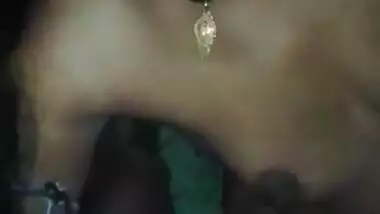 Desi village bhabi sucking husband cock