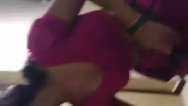 Sexy Aunty Removing Saree In front Of Lover