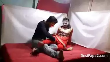 Indian Bhabhi In Traditional Outfits Having Rough Hard Risky Sex With Her Devar