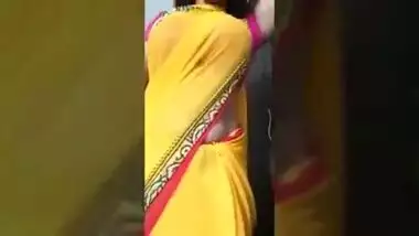 Telugu girl stripping saree during video sex