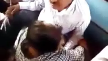 Indian finger fuck in train