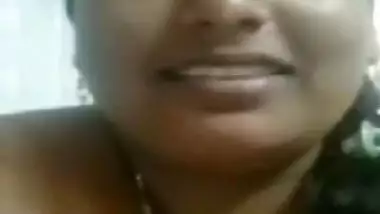 Tamil wife phone sex chat with WhatsApp lover MMS video