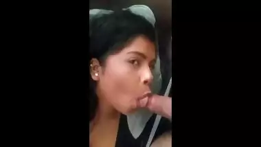 cute call center girl sucking