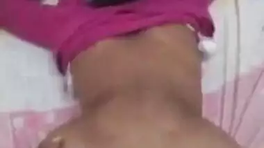 Big ass Indian aunty doggy style fucked by bf