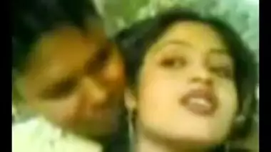 Cute desi girl’s boobs fondled and sucked by lover