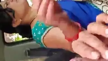 Desi Married Bhabhi Giving Blowjob to Lover in Car Hindi Audio