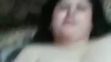 Cute Indian BBW fucked in sex opening shacking XXX chudai breasts